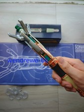Doctor Who 12th Metal Tactile Sonic Screwdriver Openable Claw Cosplay Prop Gift