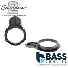 Volkswagen Passat CC B6 B7 17cm Front Door Car Speaker Adaptor Rings CT25VW06