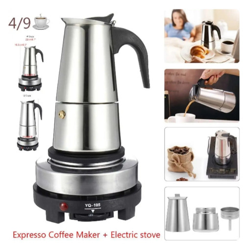 Stainless steel espresso latte - stainless,