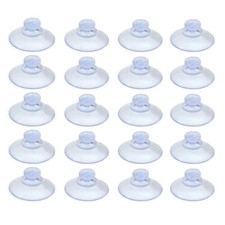 UP200PCS 20/40mm Clear Suction Cups Mushroom Head Suckers Pads Kitchen Window