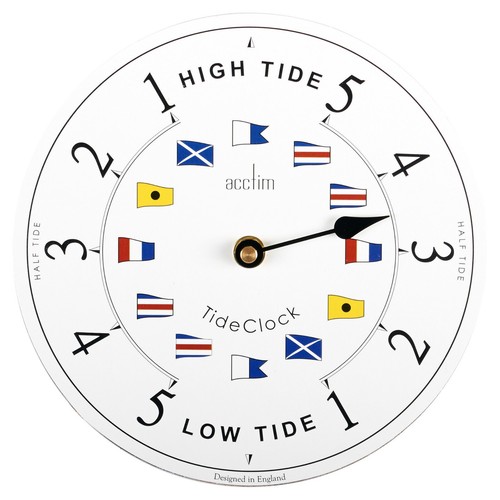 Acctim ryde tidal wall clock - acctim,