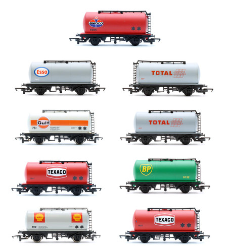 Hornby gauge rake of 9 - hornby, 'oo'