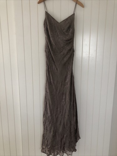 Vintage monsoon dress silk - vintage,