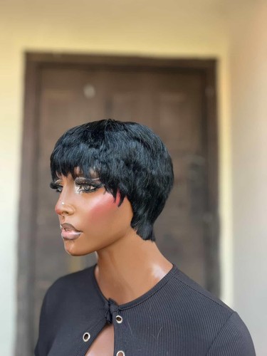Short pixie cut wig - wig, for