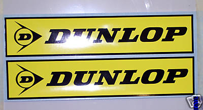 Dunlop fork decals - dunlop,