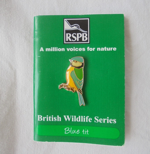 Rspb blue tit bird - bird, pin