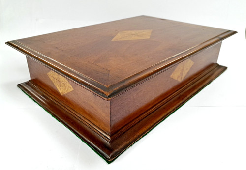 Large antique mahogany - &, birds