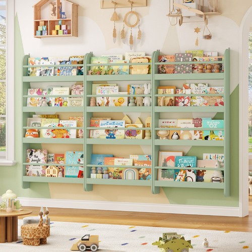 Kids bookcase wall mounted - kids,