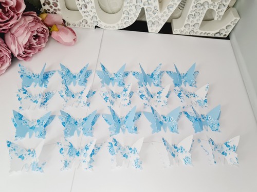 Paper butterflies 2 - paper, 3d