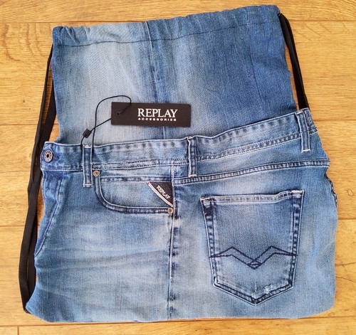 Bnwt replay jeans drawstring - replay,