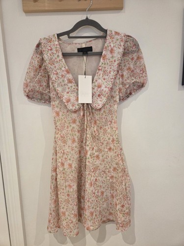 Zara pink floral tea - zara,