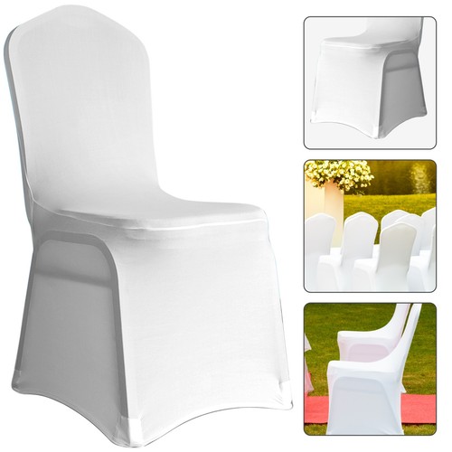 Polyester spandex white chair - polyester,