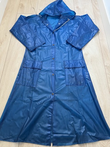 Vintage pvc raincoat - pvc,