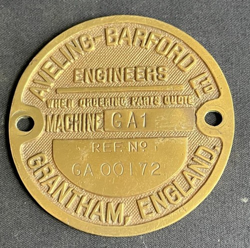 Aveling barford engineers - aveling,