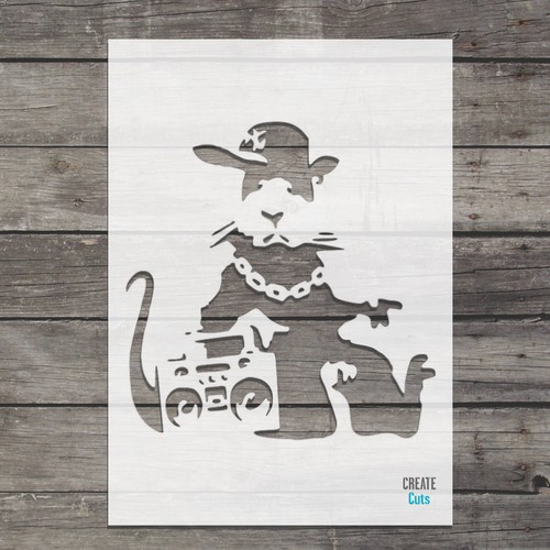 Banksy gangsta music - banksy, rat