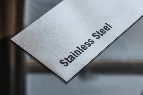 Brushed stainless steel - steel, sheet