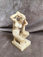 Alabaster Aphrodite Venus of Rhodes Greek Goddess Statue Made of Alabaster -