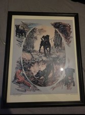 Vic Granger, Working Terriers, Limited Edition Print