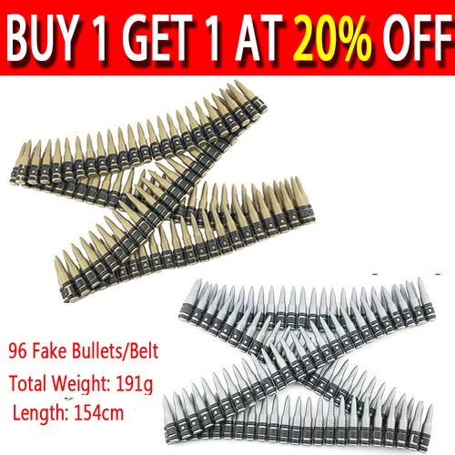 Army fake bullets belts unisex - belts,