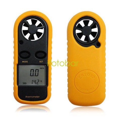 Digital wind speed backlight - digital,