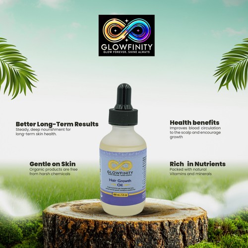 Glowfinity hair growth oil - hair,