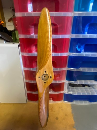 Aircraft wood propeller - aircraft, propeller,