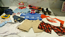 Build A Bear Boys Bundle Skateboard, Roller skates, outfits & more.