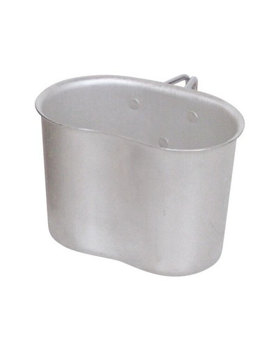 Army style aluminium mug - style,