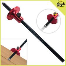 Wheel Marking Gauge Woodworking Marking Scriber Solid Metal Bar Wood Scribe New