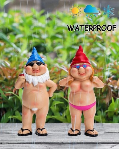 2pcs nude statuary - 2pcs,
