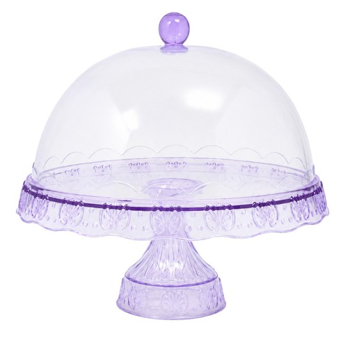 Cake stand with dome cover - dome,
