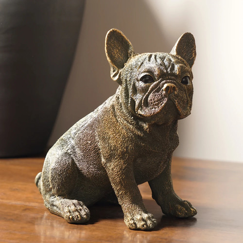 Bronze polyresin sitting - polyresin,