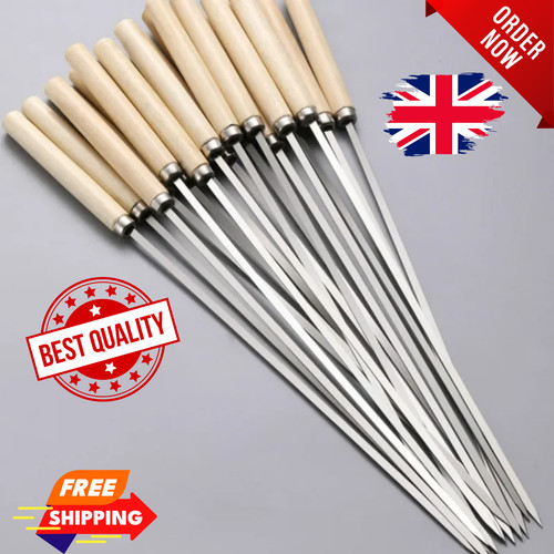 Reusable bbq skewers stainless - reusable,