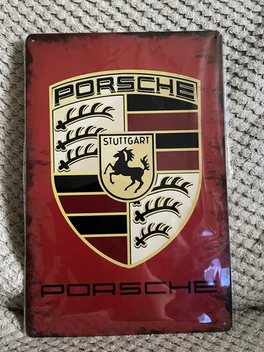 Porsche metal sign new in - porsche, sign,