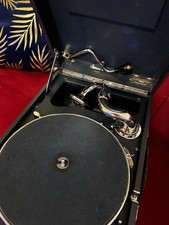 HMV102B 1933-35 Blue portable