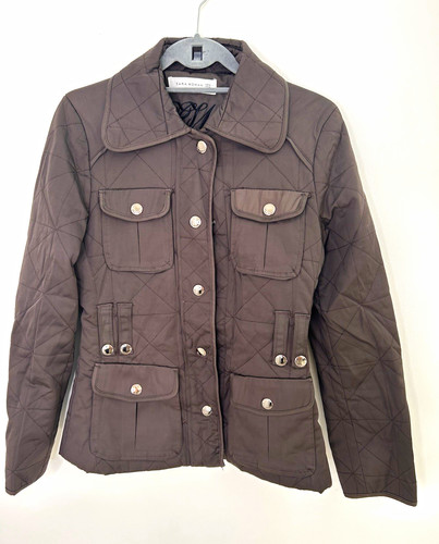 Zara women brown - zara, quilted