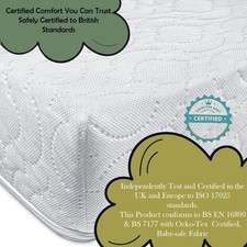 New Baby Travel Cot Mattress