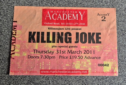 Used concert ticket killing - concert,