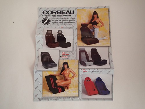 Original vintage corbeau seats - original,