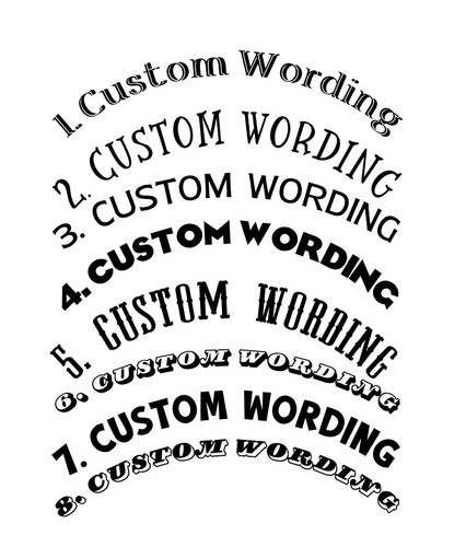 Truck car personalised wording - truck/car,