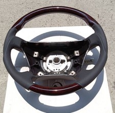 1996 1997 98 Mercedes W210 E Class Steering Wheel Walnut BK Leather Pre-Facelift