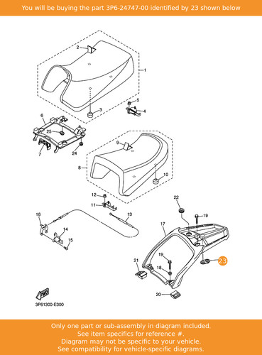 Yamaha damper seat - yamaha, damper,