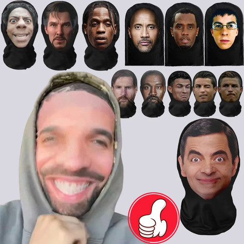 Printed celebrity realistic - printed,