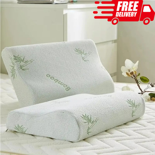 Bamboo memory foam pillow - bamboo,