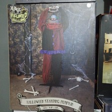 Animated Halloween Standing Pumpkin 178cm