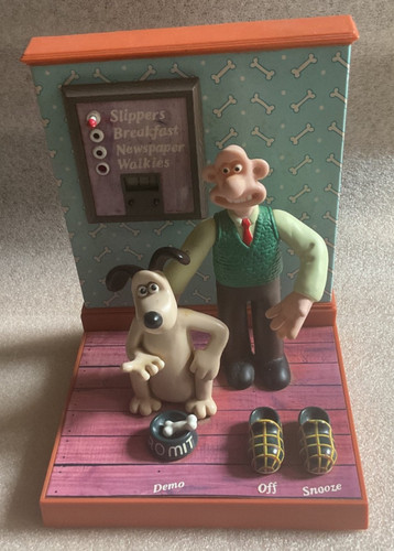 Wallace gromit alarm clock - &,