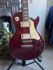 Vantage VLP 510 'Les Paul' Guitar in Wine Red / MIJ / 1980 / VGC