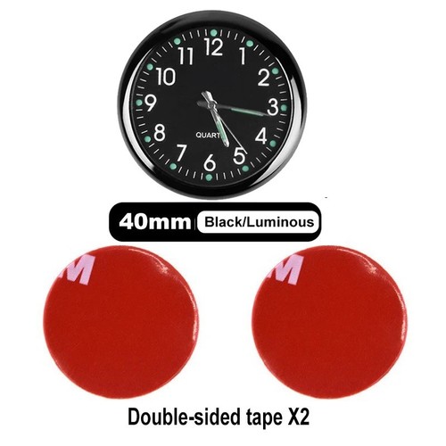 Car gauge clock luminous - car,