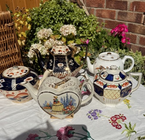Bundle vintage teapots - bundle,