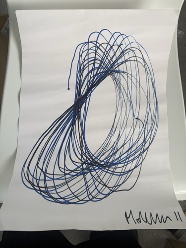Michael landy artwork - artwork,, signed